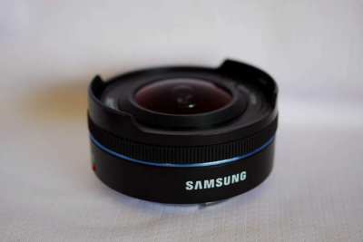 Samsung NX 10mm Fish Eye Camera Lens Black