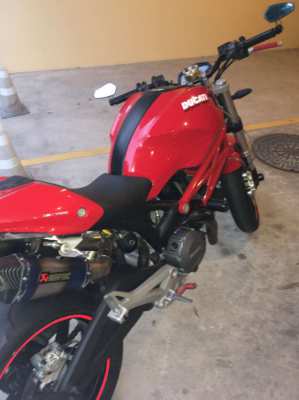 Ducati Monster 795 with very low KM + upgrades