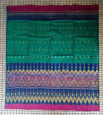 Mudmee Sarong Real Thai Silk from Surin 100% Handmade
