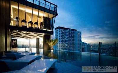 Ideo Q Ratchathewi Luxury Condo Very High Floor 1 Bedroom Unit Rent
