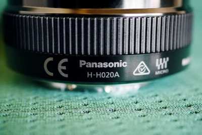 Panasonic Lumix G 20mm F/1.7 II Prime Lens