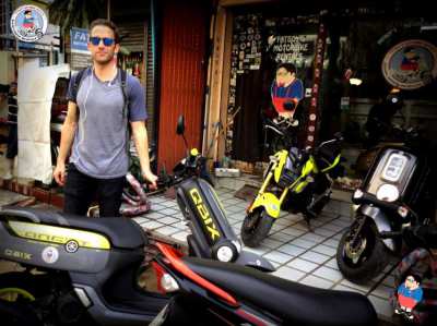 Rent a scooter bangkok cheap 