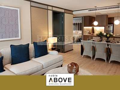 Luxury condo for sale in the city center, Noble Above Wireless-Ruamrudee