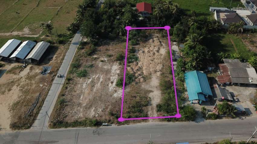 Land 1 rai for sale in Cha am