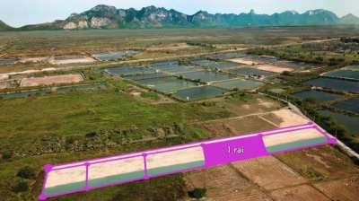 Plot of land 1 rai for sale in Pranburi
