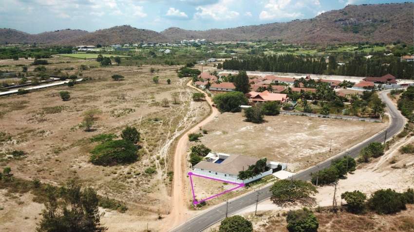 Land for sale in Hua hin black mountain