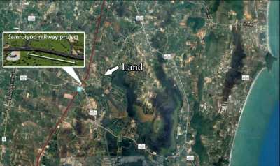 Land 1 rai for sale in Pranburi