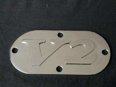 FOR HARLEY DAVIDSON SOFTAIL PRIMARY COVER 3D STAINLESS STEEL SUPER !!!