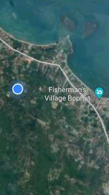 Sea view land for sale in Bophut Koh Samui - 1600m²