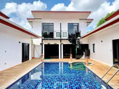 3 en-suite and 2 Guest BR Villa (private pool) for sale in Chiang Rai