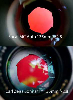 Focal MC Auto 135mm F2.8 Portrait Lens Minolta MD Mount 