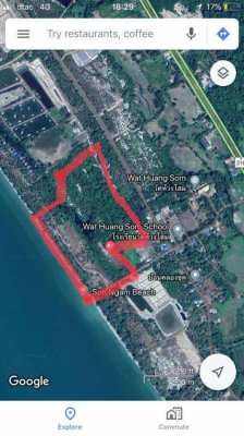 Cheapest Beachfront land for sale in Thailand - 300 meter beach front 