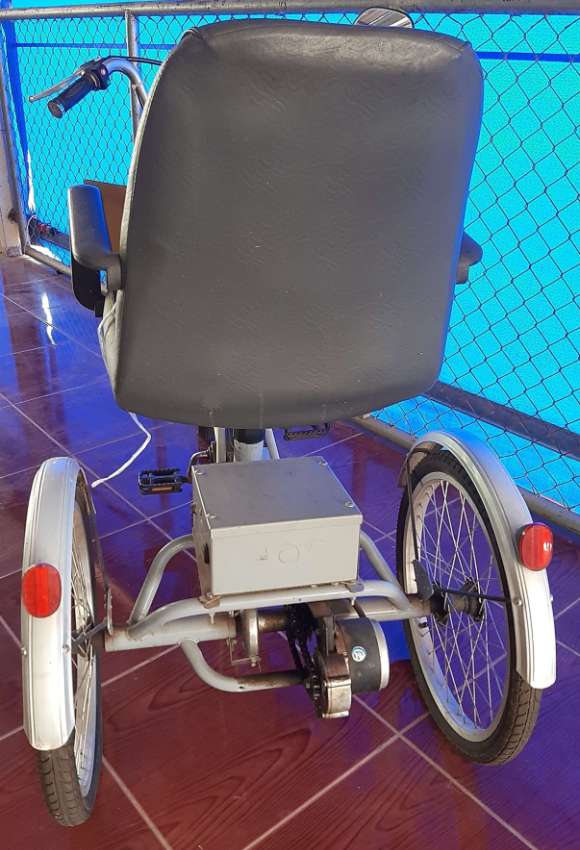 Battery Powered Tricycle - Modified for use by Senior Citizen