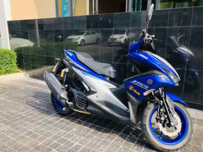 Yamaha Aerox 155cc (upgraded suspension)