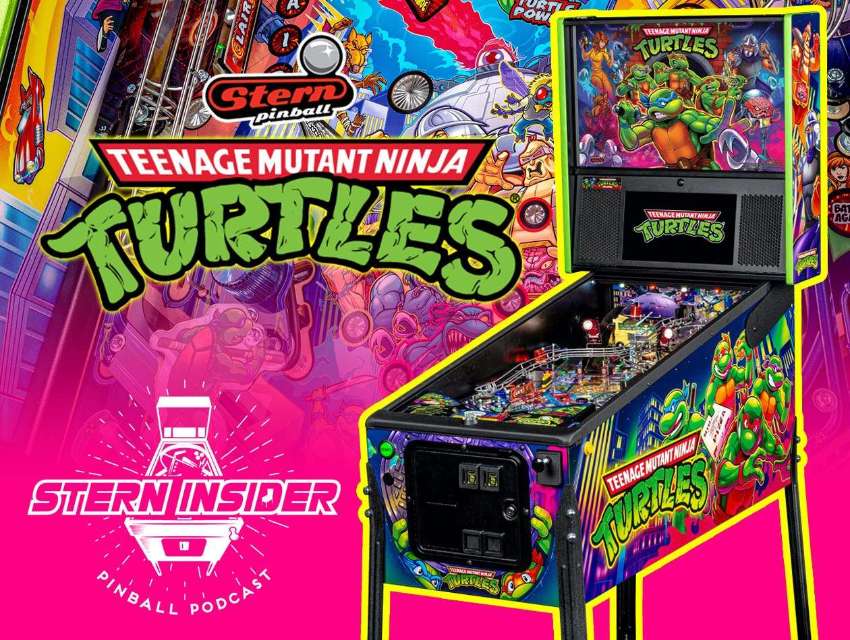 Original Pinball Stern TMNT: Teenage Mutant Ninja Turtles