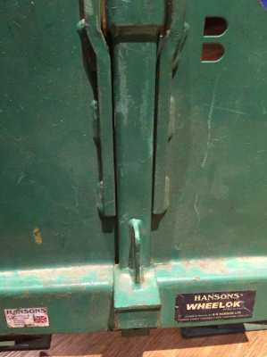 Hansons VGP11 wheel clamp