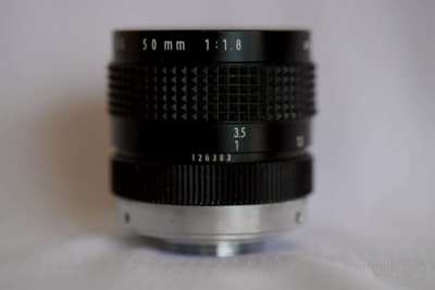Computar 25mm f1.3, 50mm f1.8 Manual Focus C-Mount Lenses   
