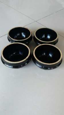 4 Ceramic Stone Bowl-Ddukbaegi-Sizzling Hot Pot