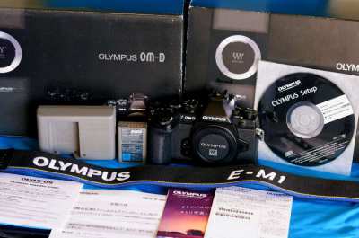 Olympus OM-D E-M1 Black Weather-Resistant Body in Box