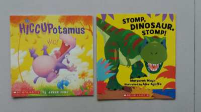 Sale Hurry!!!  HICCUPotamus-Stomp, Dinosaur Stomp - Scholastic