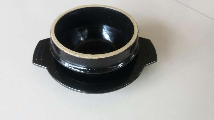 Stone Bowl with Trivet-Ceramic-Stone Hot Pot