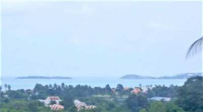 For sale sea view land in Bophut Koh Samui - 24.000 sqm