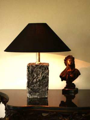 artificial stone lamp