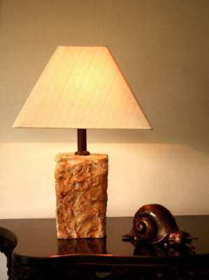 artificial stone lamp