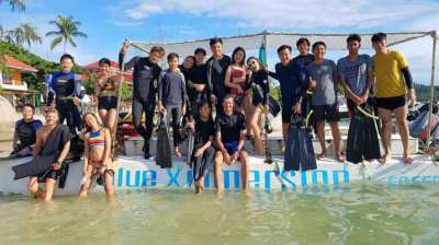 Blue Immersion - โรงเรียนฟรีไดวิ่งที่มีชื่อเสียง - ในเกาะเต่า, ประเทศไ