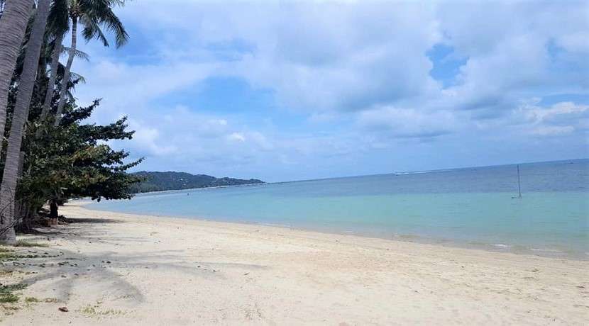 For sale 3200 sqm land in Bang Kao Koh Samui 300 m from the beach