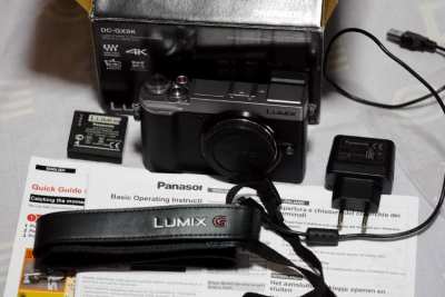 Panasonic LUMIX GX9 20.3 MP Digital Camera Black Silver Body in Box