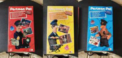 Thomas the Tank Engine, Teletubbies and Postman Pat VHS/VCD
