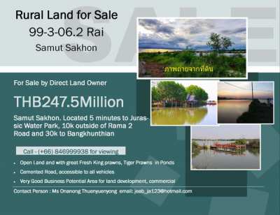 Land with Water farm for sale