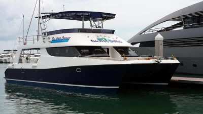 High speed catamaran for up to 72 passenger