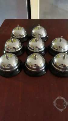  8 reception bells or table bells