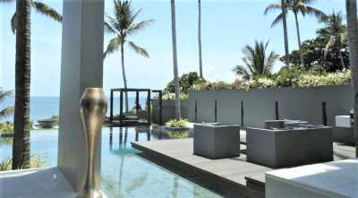 For sale 3 bedroom beachfront villa in Bang Por Koh Samui
