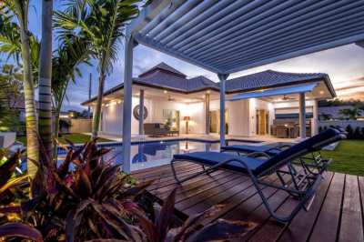 New luxurious award winning pool villa for sale