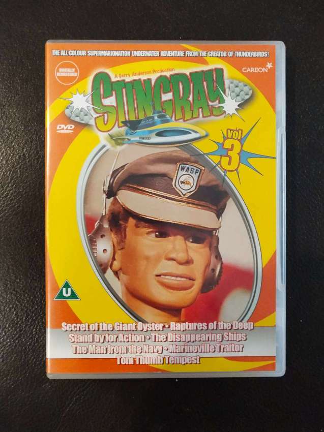 Childrens Genuine DVD’s – Thomas,Cpt  Scarlet,Thunderbirds & Stingray