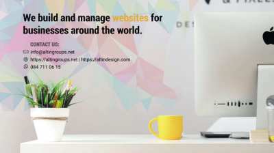 We build and manage websites for businesses around the world