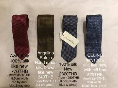 21 pieces of neckties (price reduced)