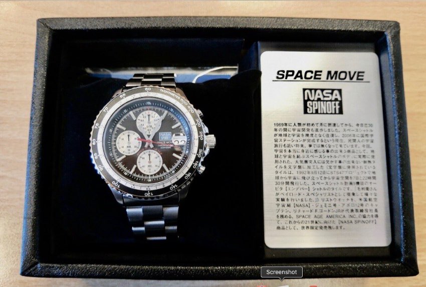 Seiko Nasa Spin off Space Move Shuttle Tile Dial Apollo 11 Lockheed. |  Watches & Jewelry | Songkhla/Hat Yai  | Baht&Sold