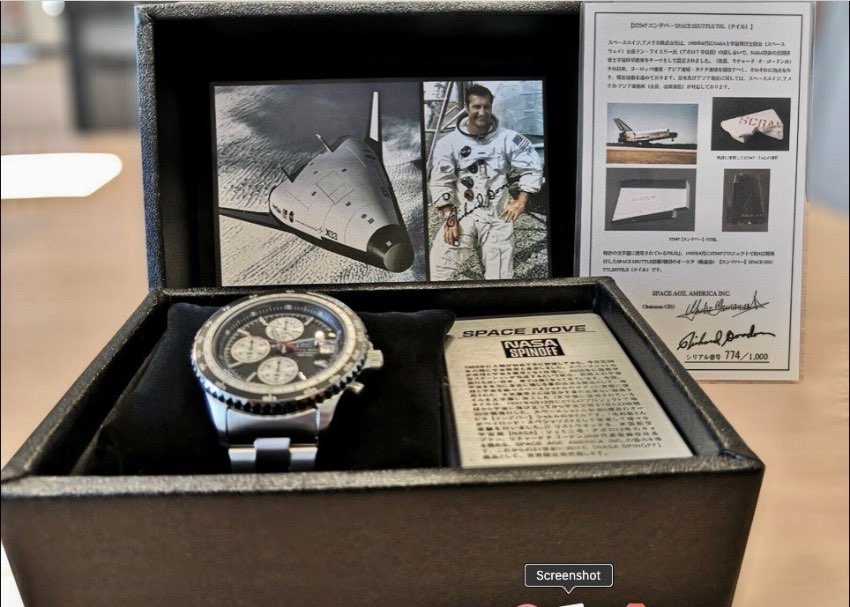 Seiko Nasa Spin off Space Move Shuttle Tile Dial Apollo 11 Lockheed. |  Watches & Jewelry | Songkhla/Hat Yai  | Baht&Sold