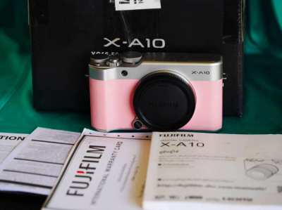 Fuji Fujifilm X-A10 Pink Body in Box, XA10, XA-10