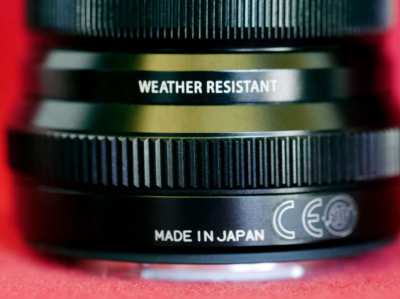 FUJIFILM Fuji Fujinon XF 50mm F/2 R WR Black Prime Lens