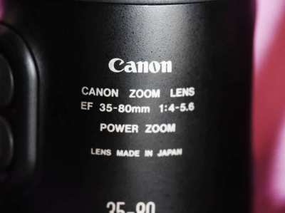 Canon EF 35-80mm f/4-5.6 AF Power Zoom Lens, PZ