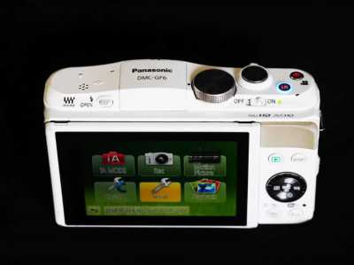 Panasonic Lumix DMC-GF6 Pearl White Wi-Fi Body, GF6