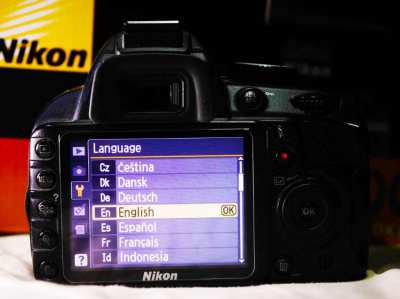 Nikon D3100 DSLR Black Body in Box