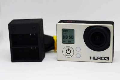 GoPro Hero3 (Black Edition) Wi-Fi Action Camera Camcorder, CHDHX-301