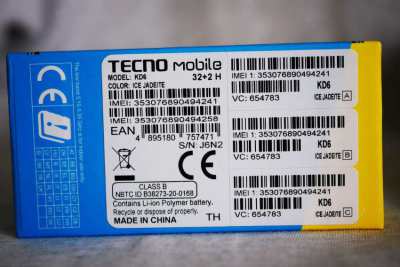 7 inch TECNO Spark 5 Air (32 GB, Ice Jadeite) 4G LTE, Android 10