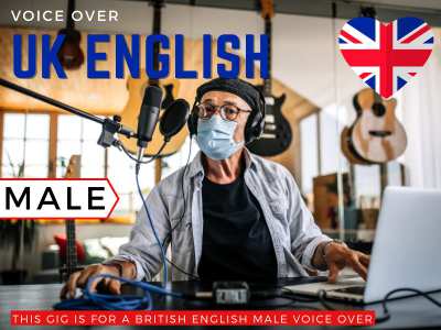 British English Male Voiceover